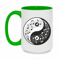 Кружки двухцветные 420ml