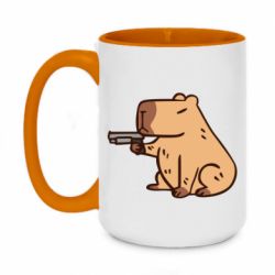 Кружки двухцветные 420ml