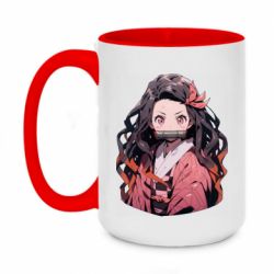 Кружки двухцветные 420ml