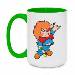 Кружки двухцветные 420ml