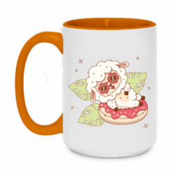 Кружки двоколірні 420ml