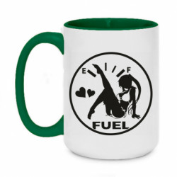 Кружки двоколірні 420ml