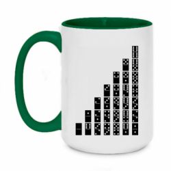 Кружки двухцветные 420ml