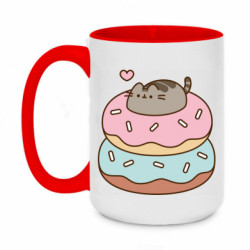 Кружки двоколірні 420ml