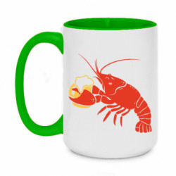 Кружки двухцветные 420ml
