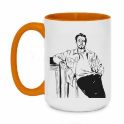 Кружки двухцветные 420ml