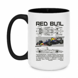 Кружка двухцветная 420ml Red Bull Racing - FATLINE Кружка двухцветная 420ml Red Bull Racing