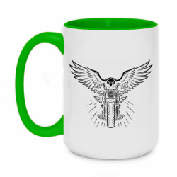 Кружки двухцветные 420ml