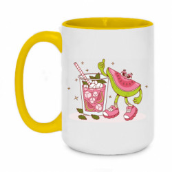 Кружки двухцветные 420ml