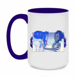 Кружки двухцветные 420ml