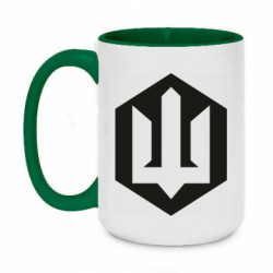 Кружки двоколірні 420ml