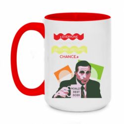 Кружки двухцветные 420ml