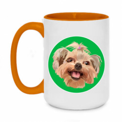 Кружки двухцветные 420ml