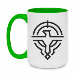 Кружки двухцветные 420ml