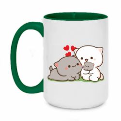 Кружки двухцветные 420ml