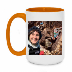 Кружки двухцветные 420ml