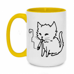 Кружки двухцветные 420ml