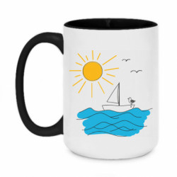 Кружки двухцветные 420ml