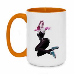 Кружки двухцветные 420ml