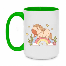 Кружки двухцветные 420ml