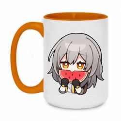 Кружки двухцветные 420ml