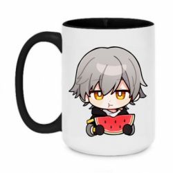 Кружки двоколірні 420ml