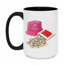 Кружки двоколірні 420ml