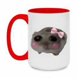 Кружки двухцветные 420ml