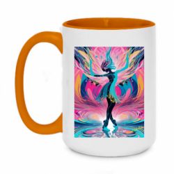 Кружки двухцветные 420ml