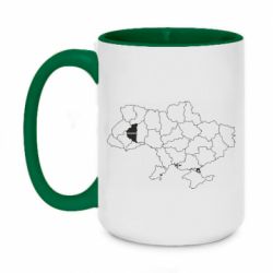 Кружки двухцветные 420ml