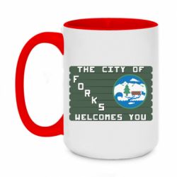 Кружки двухцветные 420ml