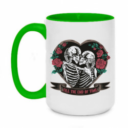 Кружки двоколірні 420ml