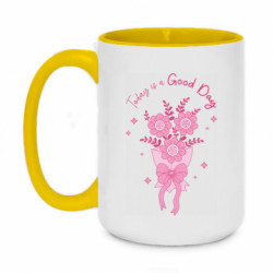 Кружки двухцветные 420ml