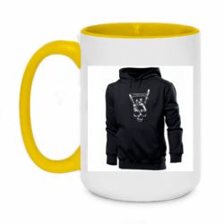 Кружки двухцветные 420ml