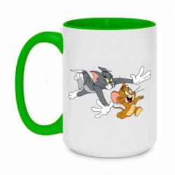 Кружки двухцветные 420ml