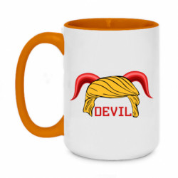 Кружки двухцветные 420ml