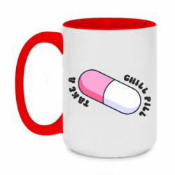 Кружки двухцветные 420ml