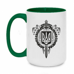 Кружки двоколірні 420ml