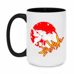 Кружки двухцветные 420ml