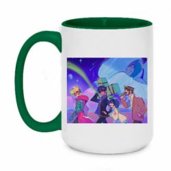 Кружки двухцветные 420ml