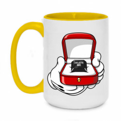 Кружки двухцветные 420ml