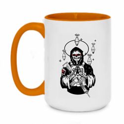 Кружки двухцветные 420ml