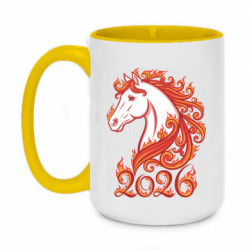 Кружки двоколірні 420ml