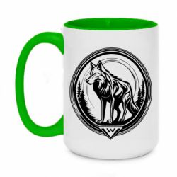 Кружки двухцветные 420ml