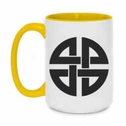 Кружки двоколірні 420ml