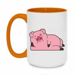 Кружки двухцветные 420ml