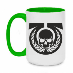 Кружки двухцветные 420ml