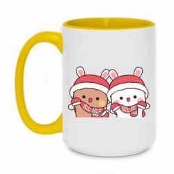 Кружки двухцветные 420ml