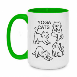 Кружки двухцветные 420ml