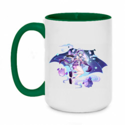 Кружки двухцветные 420ml